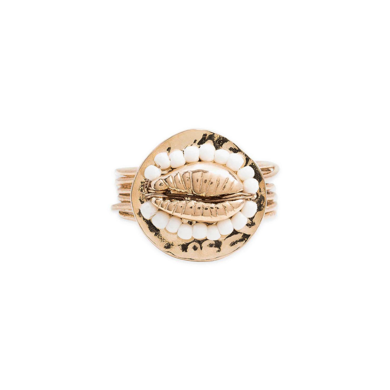 Bague hipanema coquillage sale